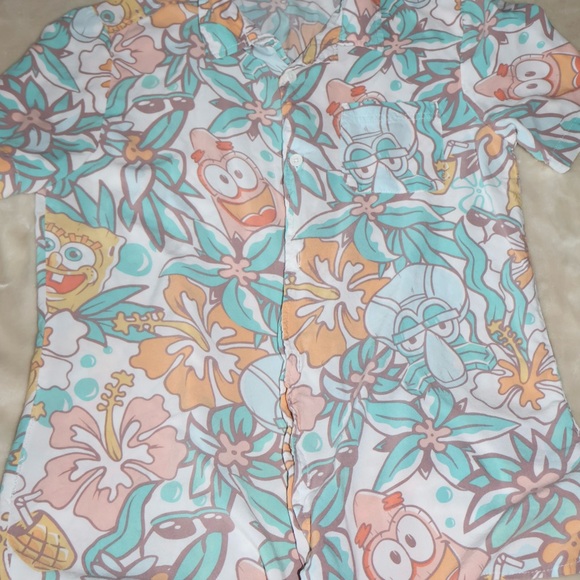 SpongeBob SquarePants button down - Picture 2 of 5